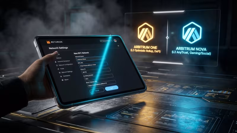Arbitrum Nova Ağı MetaMask'a Nasıl Eklenir? (Resimli)
