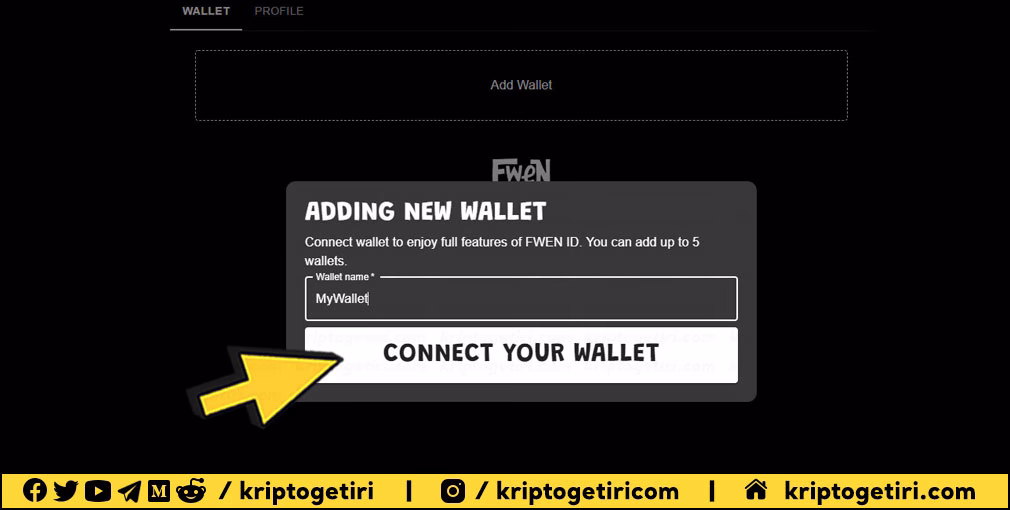 CONNECT YOUR WALLET