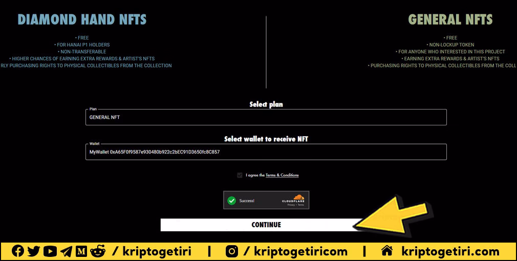 I agree the Terms & Conditions