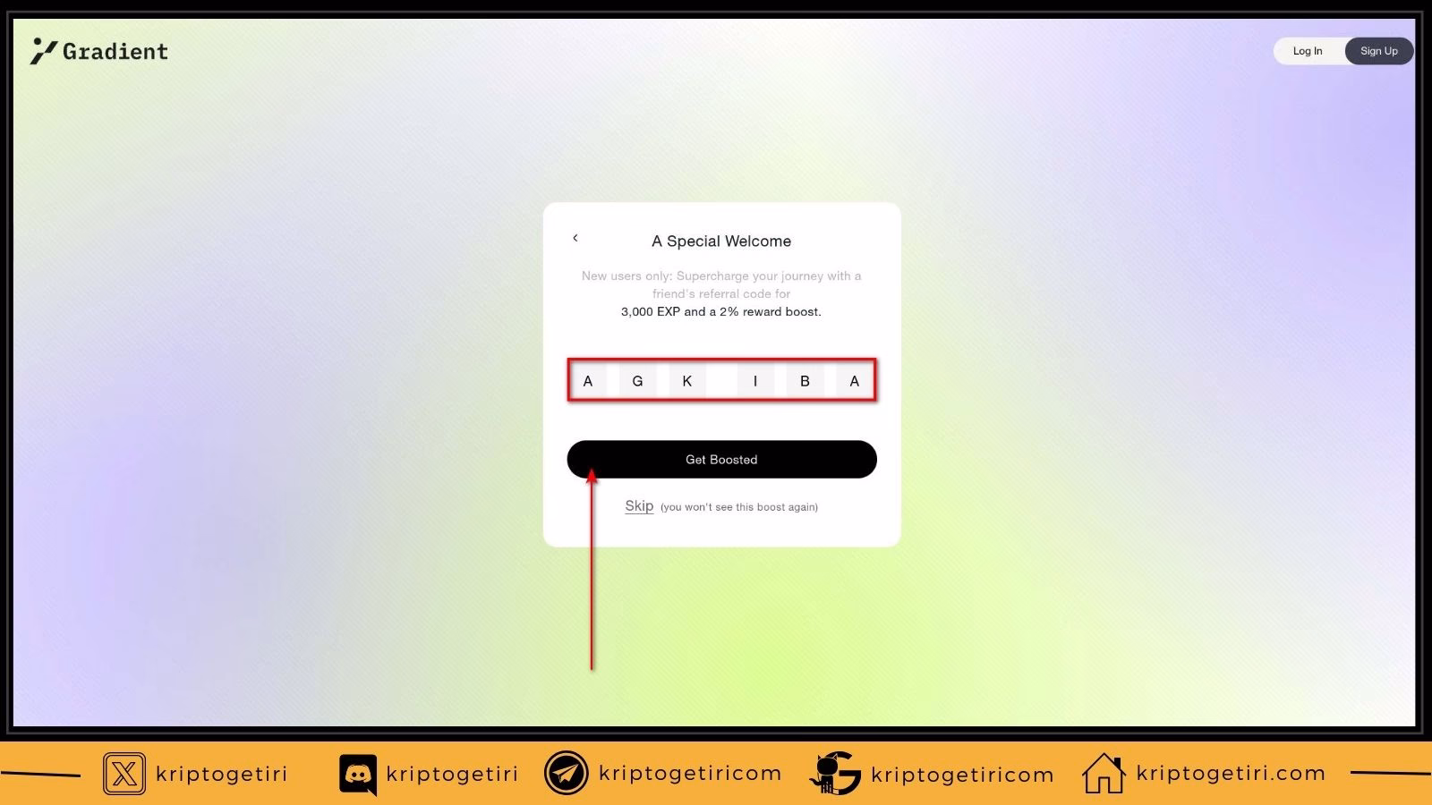Gradient Node Kurulumu 02