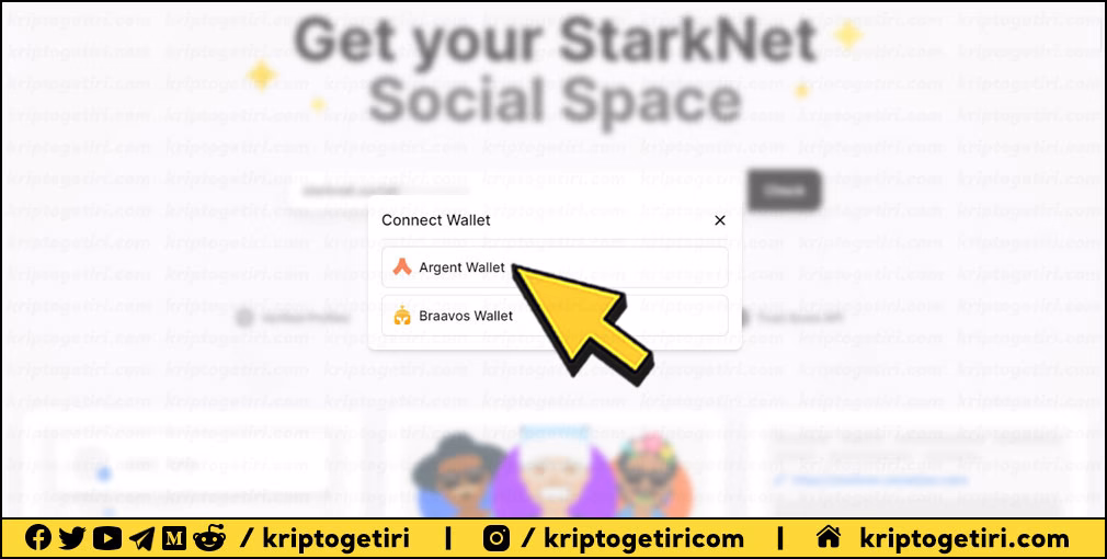 Argent Wallet veya Braavos Wallet