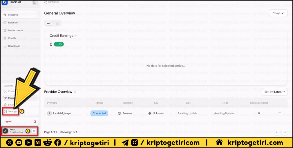 Oasis Kurulum Rehberi 08