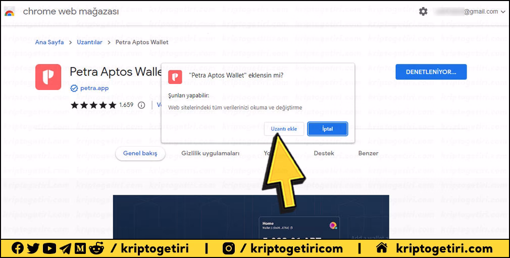 Petra Aptos Wallet eklensin mi?