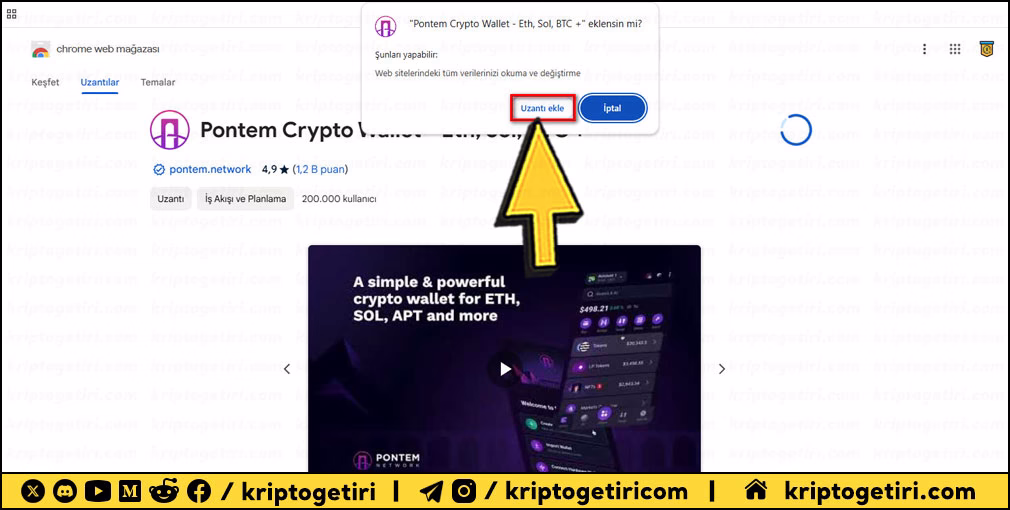 Pontem Wallet Kurulumu 02