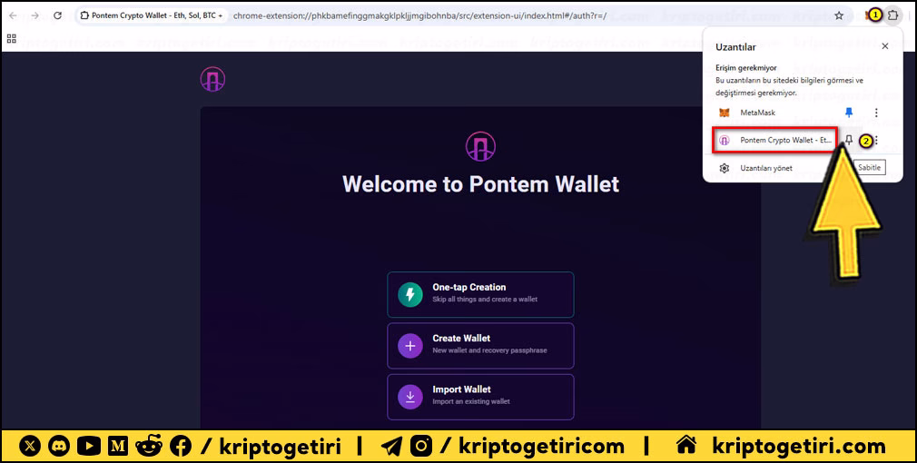 Pontem Wallet Kurulumu 03
