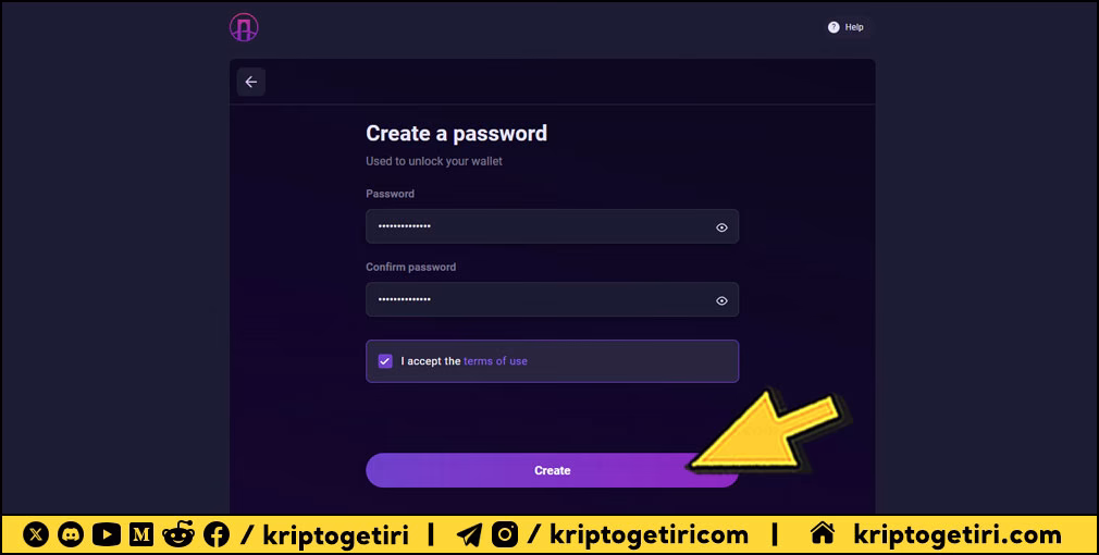 Pontem Wallet Kurulumu 05