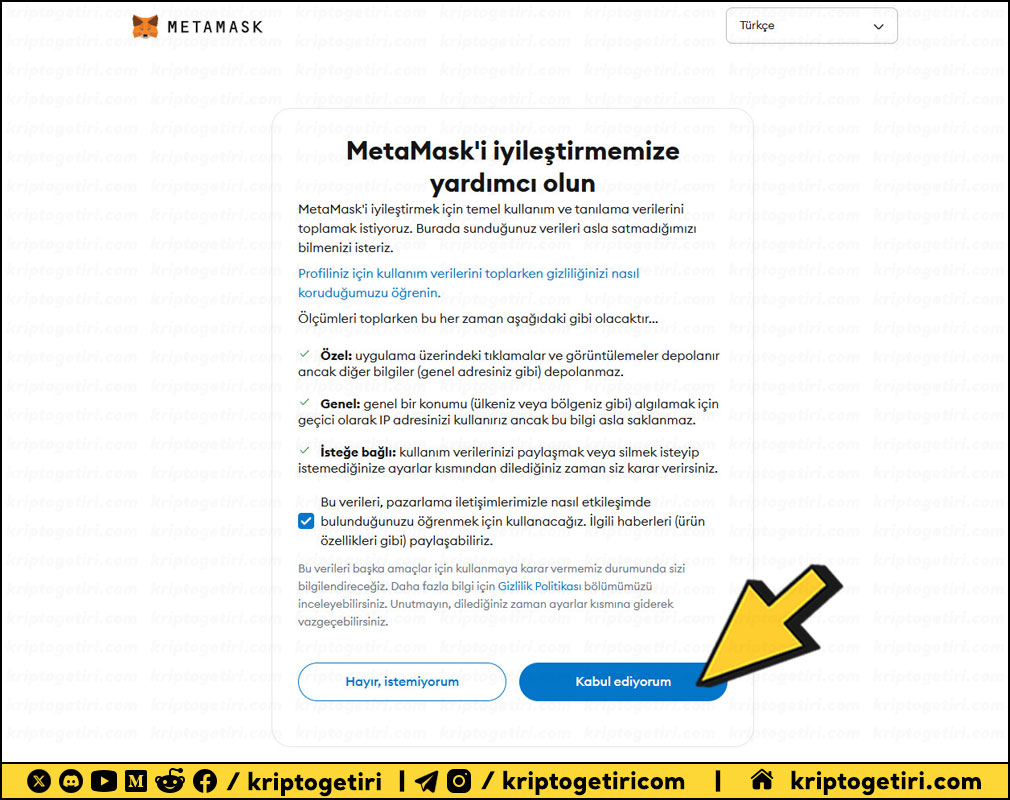 MetaMask hakkında bir dizi güvenlik uyarısı