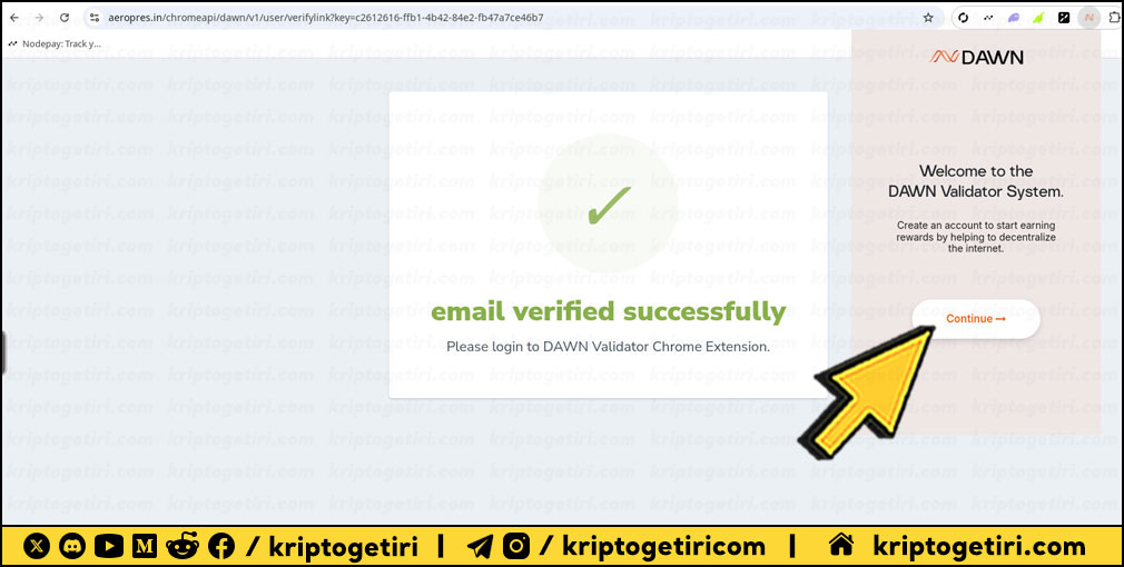 DAWN Validator eklenti