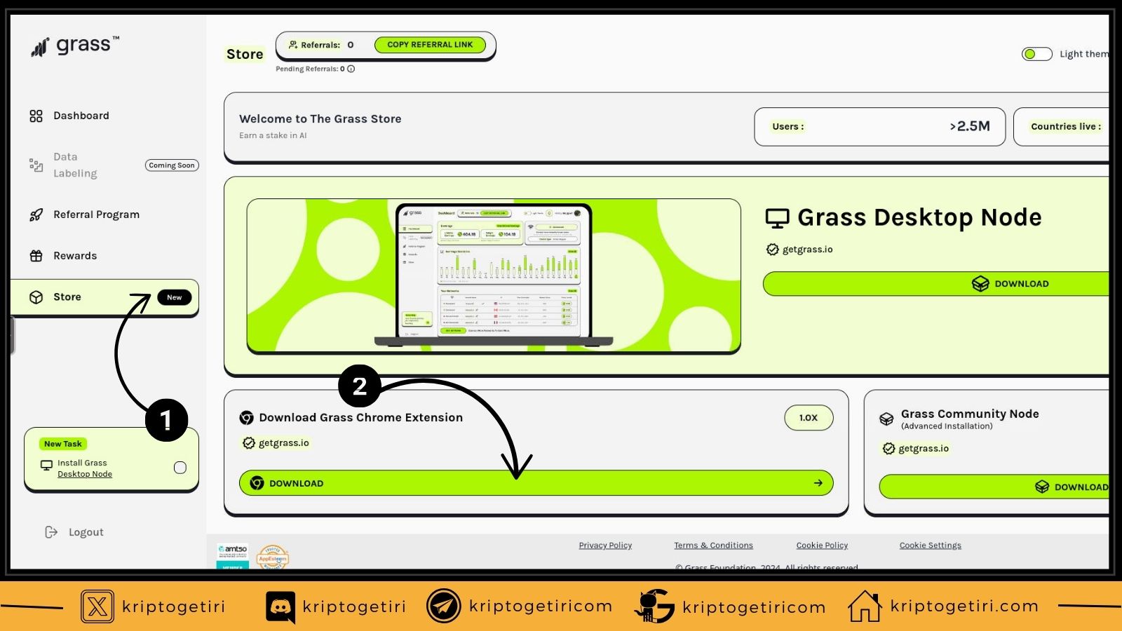 grass chrome 