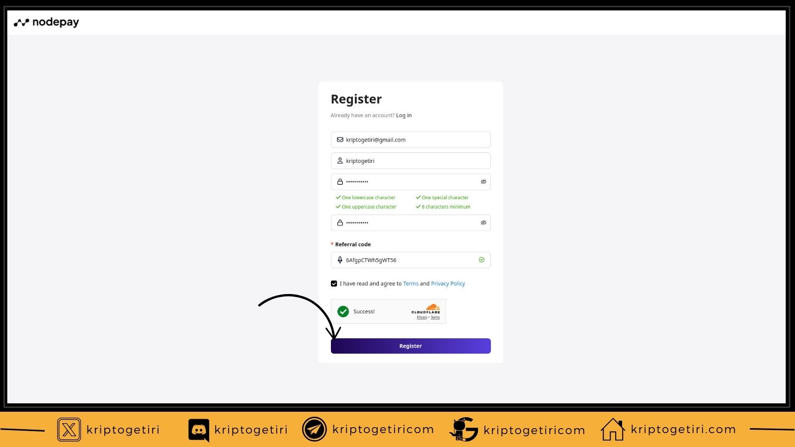 nodepay giriş 